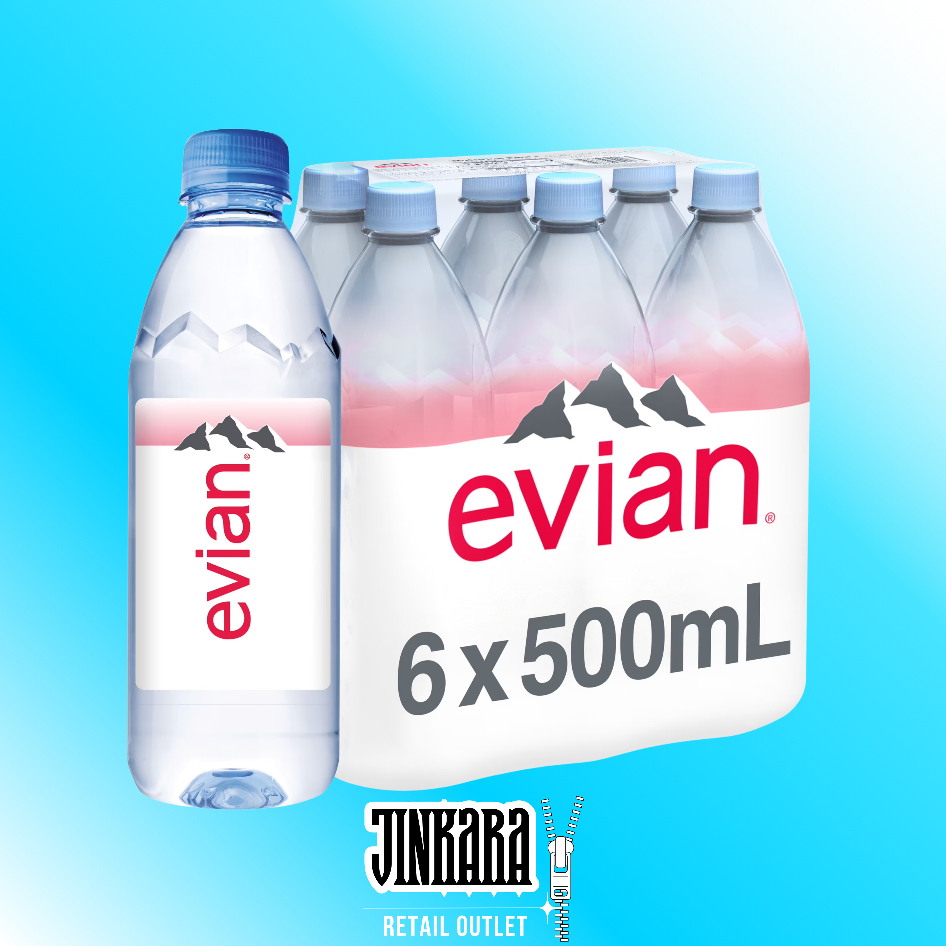 Bottled Water 6x500ml